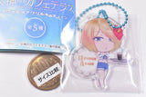 Goddess cafe terrace deformed acrylic key chain [3.Akane Hououji]