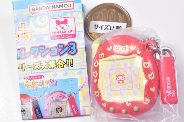 Tamagotchi Miniature charm collection Part.3 [6.Red Flowertchi ...