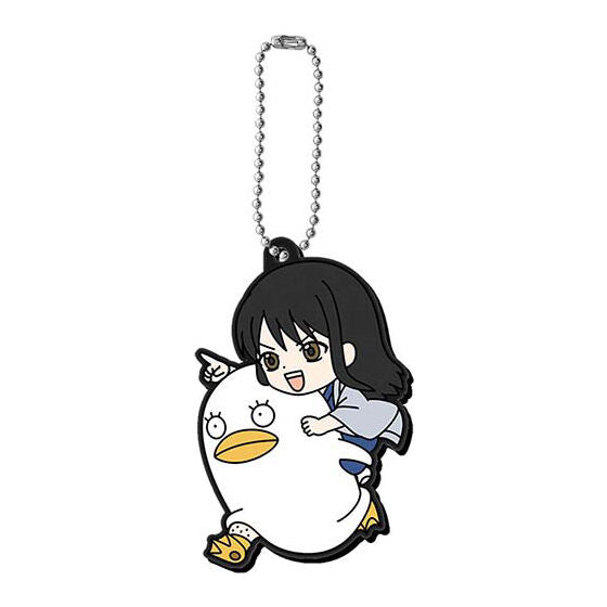 Gintama Capsule Rubber Mascot Gashapon ha akerumaegaichiban tanoshii [10.Kotaro Katsura & Elizabeth]