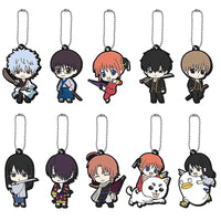 Gintama Capsule Rubber Mascot Gashapon ha akerumaegaichiban tanoshii [All 10 type set(Full Complete)]