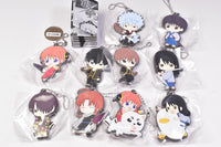 Gintama Capsule Rubber Mascot Gashapon ha akerumaegaichiban tanoshii [All 10 type set(Full Complete)]