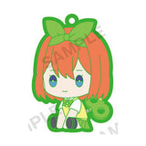 The Quintessential Quintuplets petattonejimaki rubber strap [4.Yotsuba Nakano]