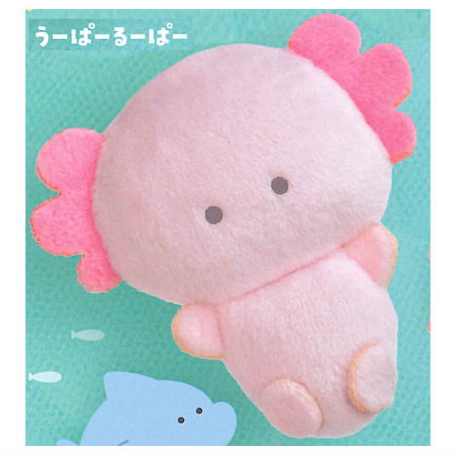 Tsuburana hitomi no Aquarium Plush Badge Emerald Green [1.Wooper looper]