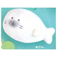 Tsuburana hitomi no Aquarium Plush Badge Emerald Green [4.Seal]