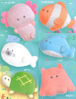 Tsuburana hitomi no Aquarium Plush Badge Emerald Green [All 6 type set(Full Complete)]