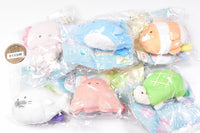 Tsuburana hitomi no Aquarium Plush Badge Emerald Green [All 6 type set(Full Complete)]