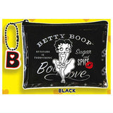 Betty Boop clear pouch [5.BLACK]