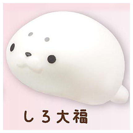 Mochipuni Seal Daifuku Mascot [2.White Daifuku]