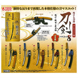 Die-cast Touken Mascot Part.8 Tokugawa Oda's beloved sword hen [All 5 type set(Full Complete)]