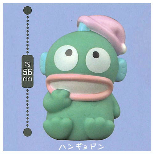 Sanrio Characters Hapidanbui Onemu! mascot light Part.2 [1.Hangyodon]