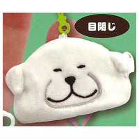 Great Pyrenees mini mini pouch [2.Eyes closed]