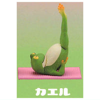 Capsule Q Museum Sato Kunio's animals Yoga time [4.Frog]