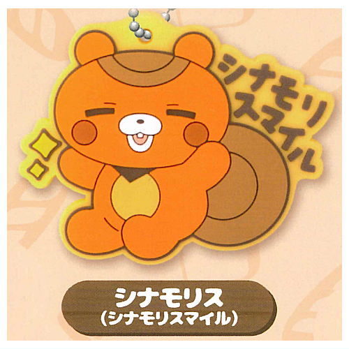 Coppepan wani one phrase rubber mascot [4.Shinamorisu (Shinamori smile)]