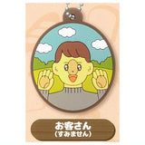 Coppepan wani one phrase rubber mascot [5.Okyakusan (sumimasen)]