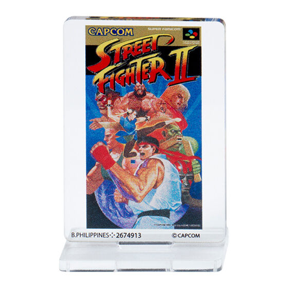 Street Fighter II game scene acrylic stand [1.Package]