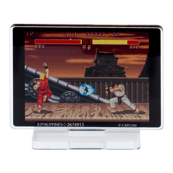 Street Fighter II game scene acrylic stand [2.Ken VS Ryu]