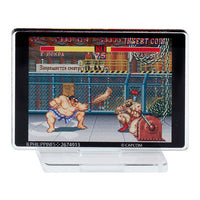 Street Fighter II game scene acrylic stand [4.Edmond Honda VS Zangief]