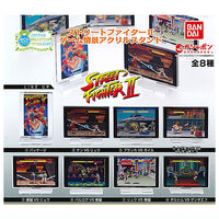 Street Fighter II game scene acrylic stand [All 8 type set(Full Complete)]