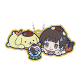 Bluelock x Sanrio Characters Special Rubber Mascot [2.MEGURU BACHIRAxPOMPOMPURIN]