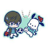 Bluelock x Sanrio Characters Special Rubber Mascot [5.RIN ITOSHIxPOCHACCO]