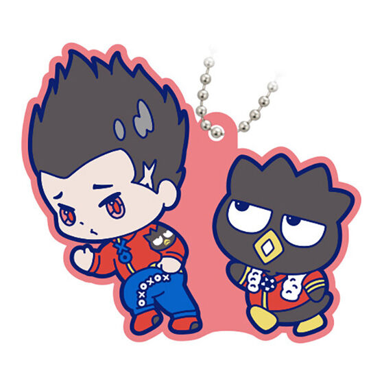Bluelock x Sanrio Characters Special Rubber Mascot [7.SHOUEI BAROUxBAD BADTZ-MARU]