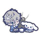 Bluelock x Sanrio Characters Special Rubber Mascot [8.SEISHIRO NAGIxCINNAMOROLL]