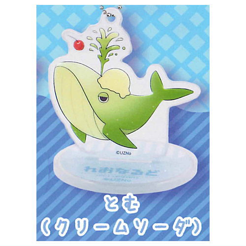 Leonarudo C.F.D acrylic stand ball chain [5.Tom (cream soda)]