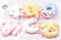 Art Univ. Techni Colour Kyushin friends Hiragana Fluffy Plushie Part.2 [All 6 type set(Full Complete)]