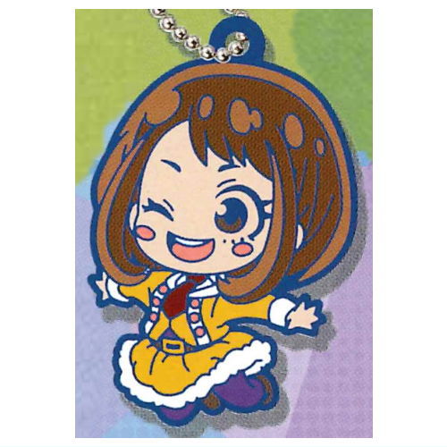 Deformed Rubber! My Hero Academia School Festival Keychain [3.Ochaco Uraraka]