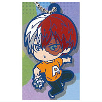 Deformed Rubber! My Hero Academia School Festival Keychain [4.Shoto Todoroki]