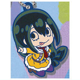 Deformed Rubber! My Hero Academia School Festival Keychain [5.Tsuyu Asui]