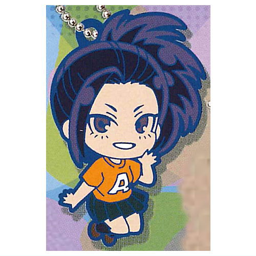 Deformed Rubber! My Hero Academia School Festival Keychain [6.Momo Yaoyorozu]