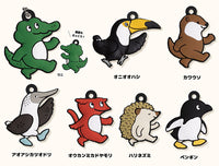 Tekuteku Animal Pukkuri Rubber Mascot [All 7 type set(Full Complete)]