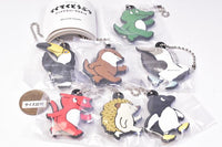 Tekuteku Animal Pukkuri Rubber Mascot [All 7 type set(Full Complete)]