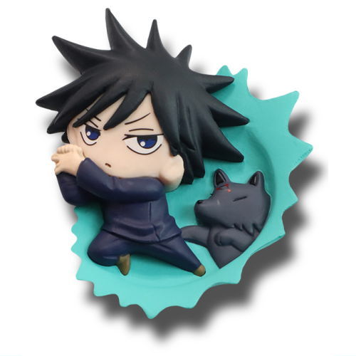 Buchimasu! Jujutsu Kaisen Relief figure magnet [2.Megumi Fushiguro]