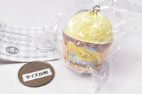 Sanrio Characters Ice Cream Keychain [4.Pompompurin]