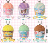 Sanrio Characters Ice Cream Keychain [All 6 type set (Full Complete)]