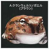 Horned frog chopstick rest [1.Brown (Cranwell horned frog)]