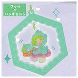 Welcome to Demon School! Iruma-kun x SANRIO CHARACTERS swaying acrylic key chain [2.Clara x Hangyodon]