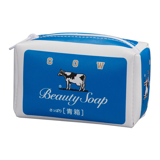 Cow Soap Pouch Collection [2.Blue box pouch]