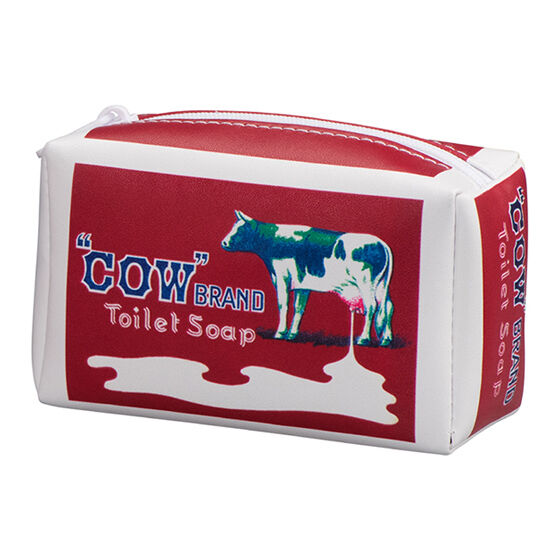 Cow Soap Pouch Collection [3.First red box pouch]