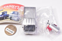 1/64 Suzuki Carry Collection Part.2 with luggage [3.Silky silver metallic + kerosene tank + fire extinguisher set]