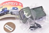 1/64 Suzuki Carry Collection Part.2 with luggage [4.Cool Khaki Pearl Metallic + Suzuki Address V50 Set]