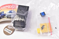 1/64 Suzuki Carry Collection Part.2 with luggage [5.Bluish Black Pearl 3 + Gathering Half Container & Generator & Gloves Set]