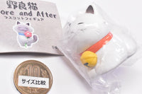 Stray Cat Before and After Mascot Figure [5.Shiro (After)]