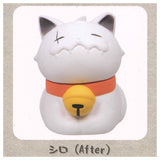 Stray Cat Before and After Mascot Figure [5.Shiro (After)]