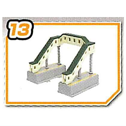 Mini Motor Train Part.4 New and Old Yamanote Line [13.[Structure] Overpass]