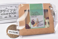 Dried fruit mascot ball chain [5.Banana & Raisin]