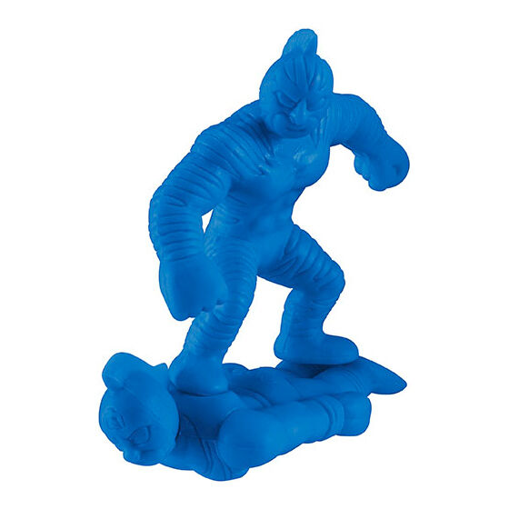 Kinnikuman Kinkeshi 21 [11.Muscle Inferno (Kinnikuman Zebra VS Kinnikuman)(Blue ver.)]