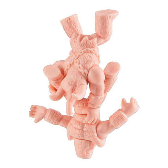 Kinnikuman Kinkeshi 21 [12.Ghost Canvas (Mammothman VS Golemman)(Pale Orange ver.)]